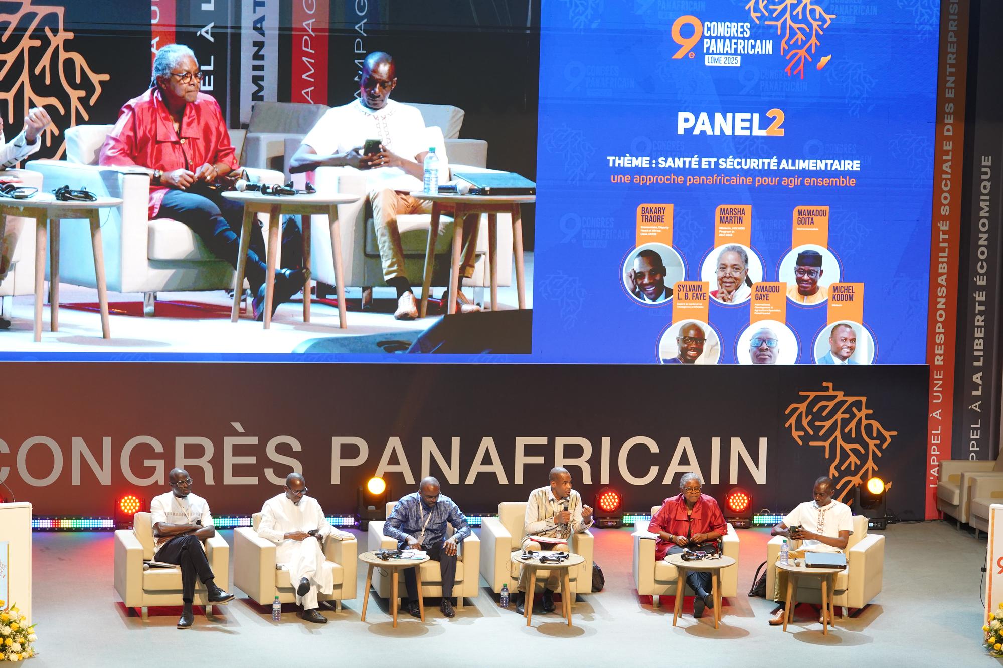 9th PAN-AFRICAN CONGRESS | A panel on Health and Food Safety:The pillars of African sovereignty
